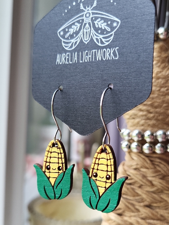 Hand Crafted Jewelry - Sweet Corn Earrings